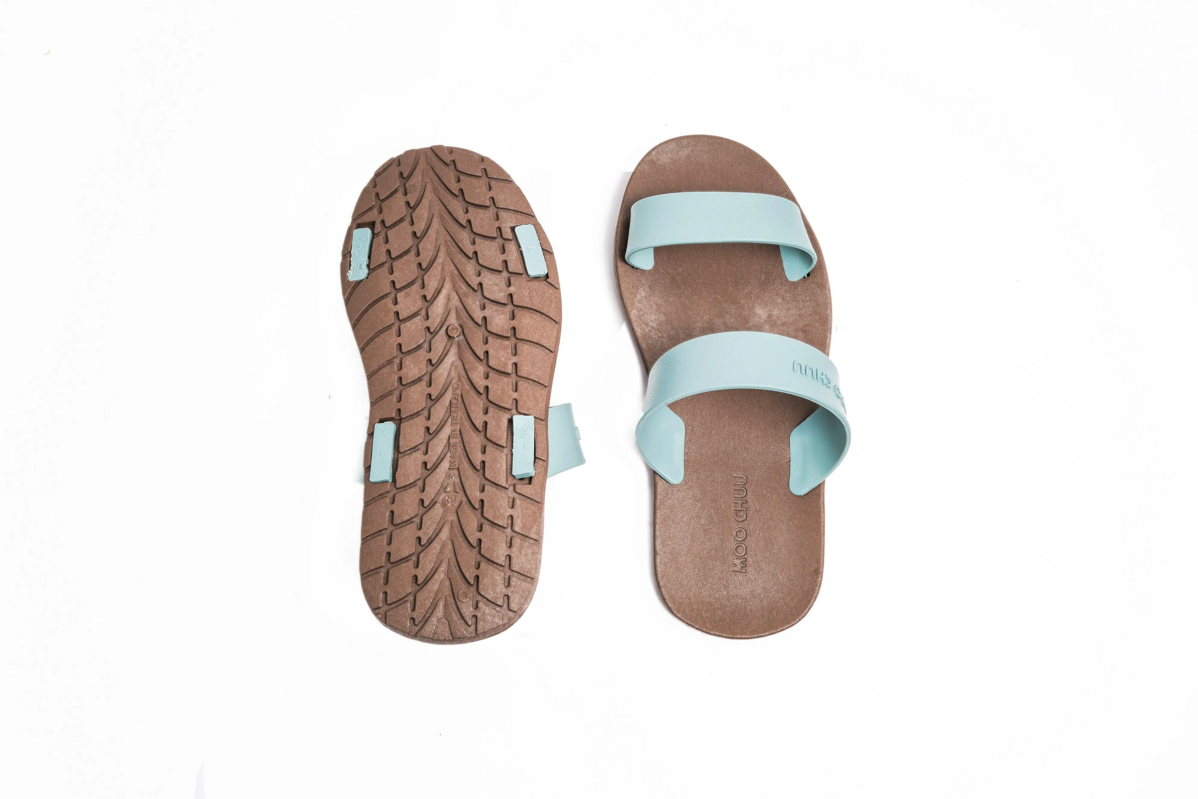 Twin Brown Sole Grey Strap