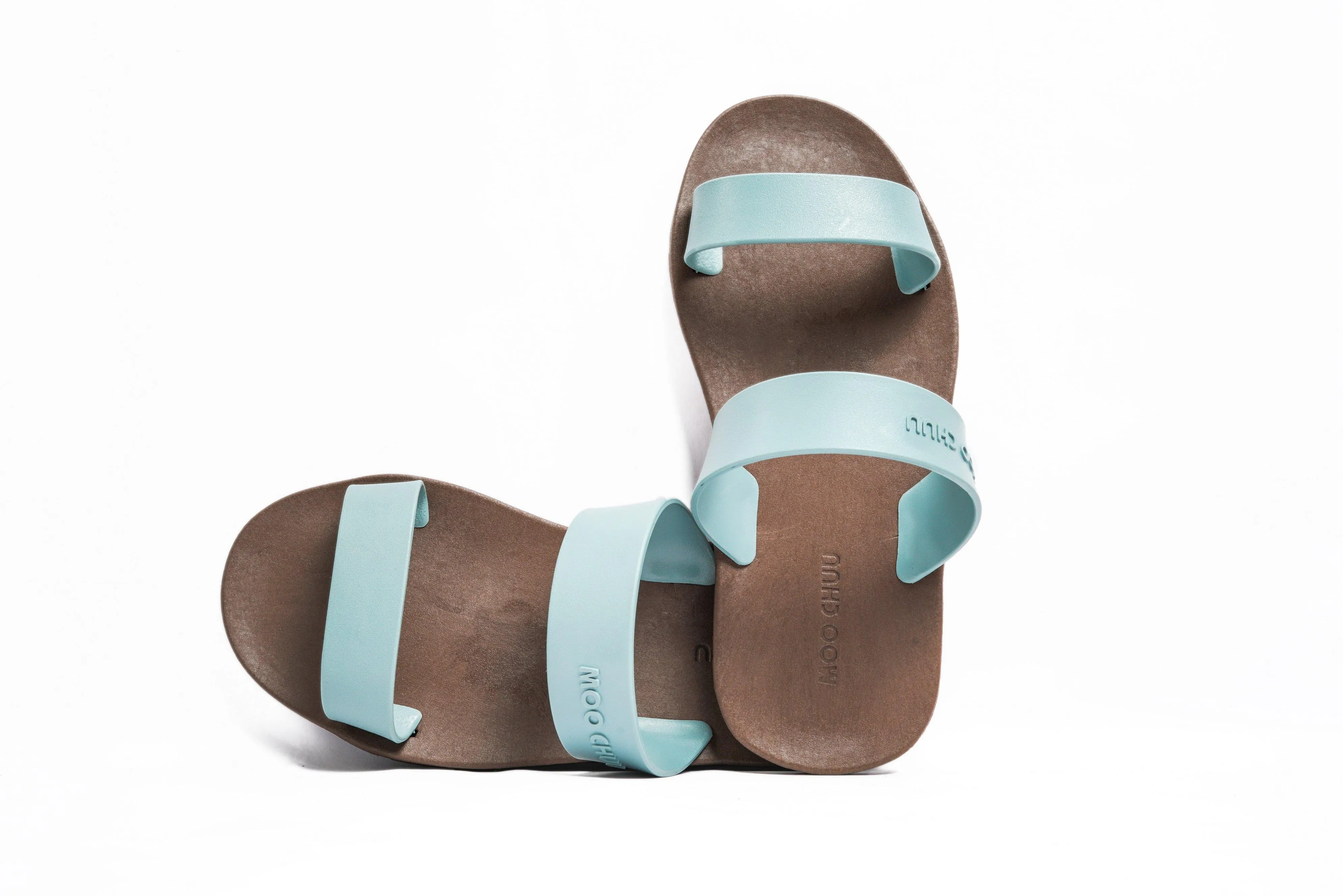 Twin Brown Sole Grey Strap