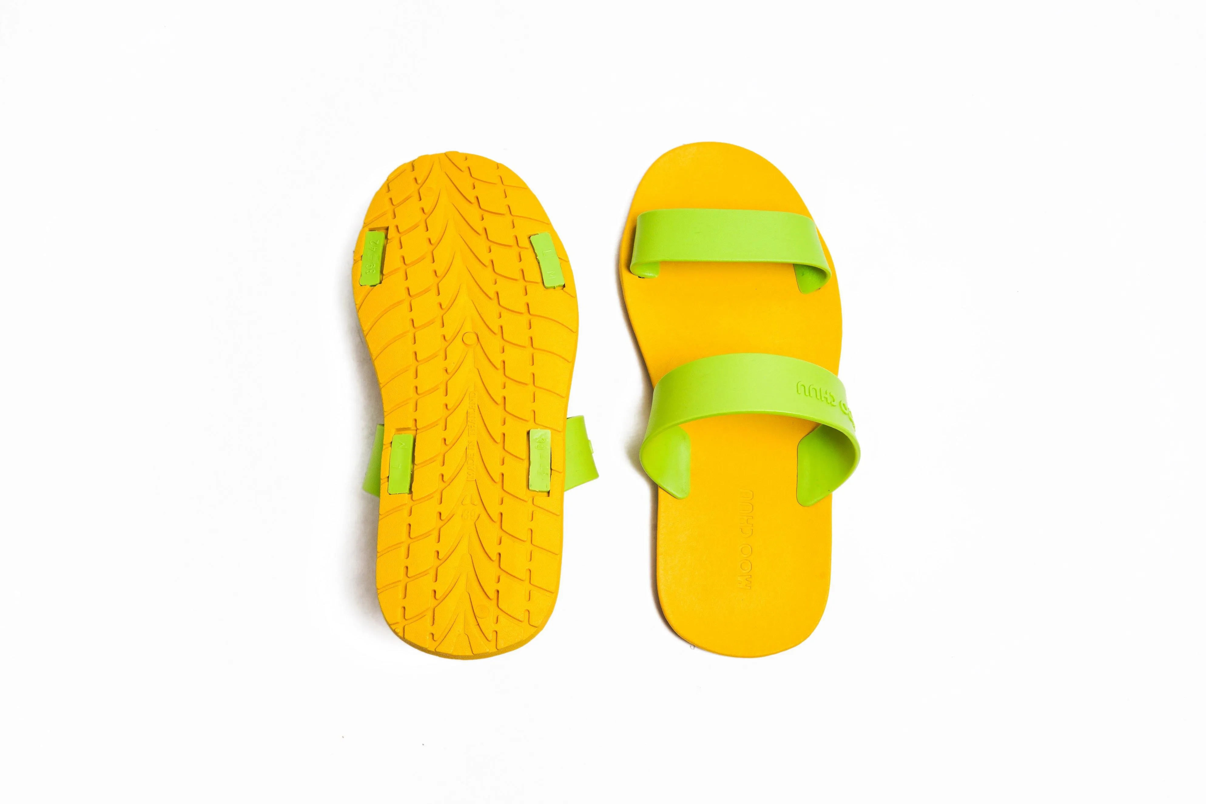 Twin Yellow Sole Lime Strap
