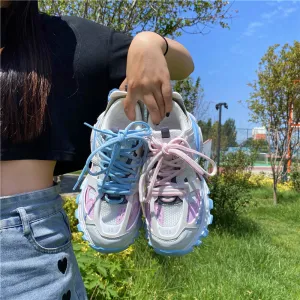 ULZZANG SOFT COLOR BREATHABLE SNEAKERS UB2747