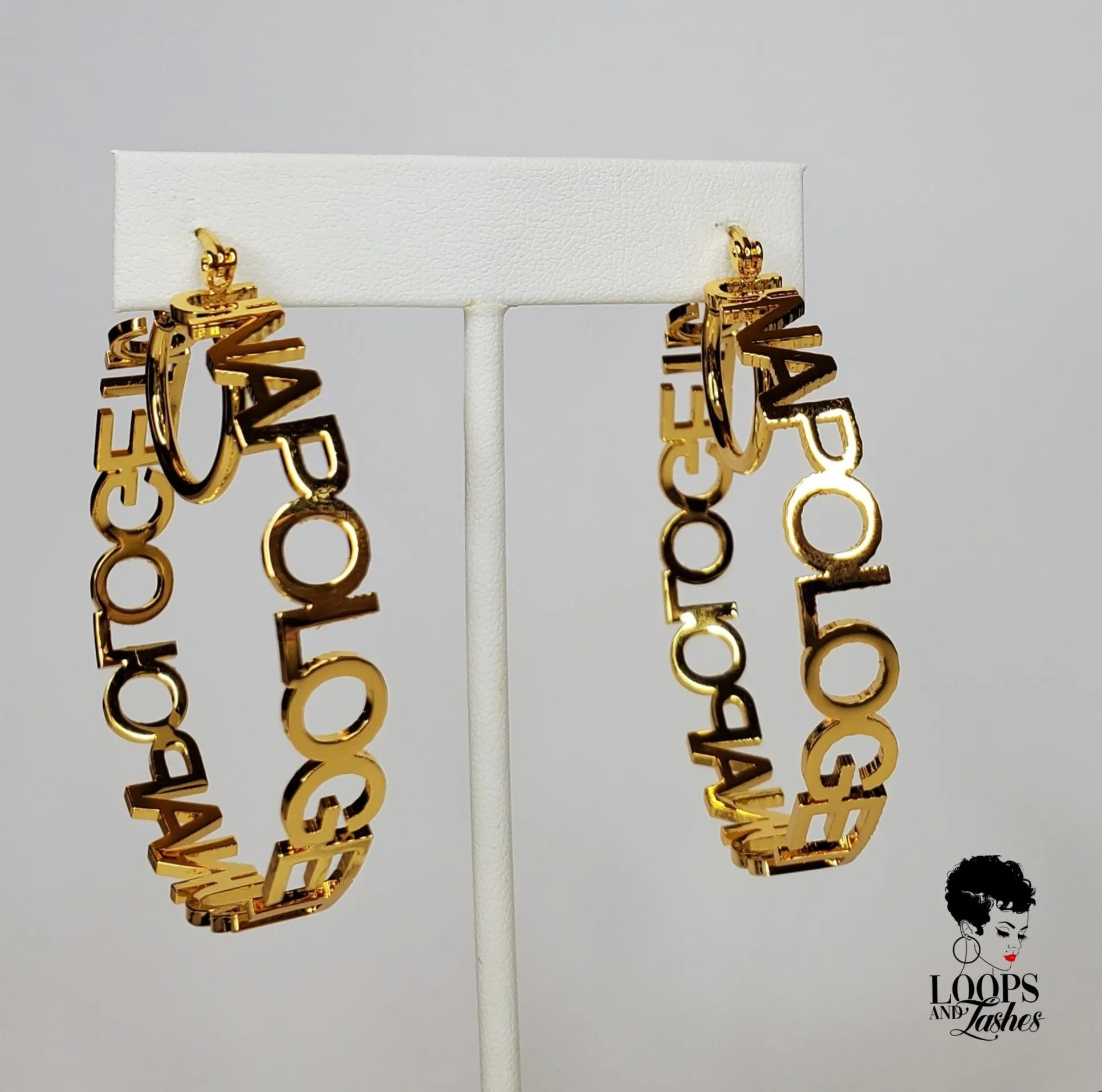 Unapologetic Hoop Earrings