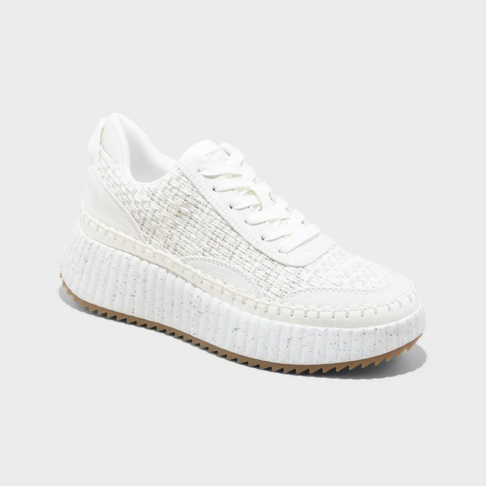 Universal Thread Persephone Sneakers with Memory Foam Insole White Multi 9M