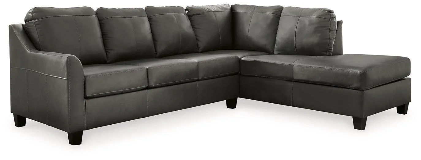 Valderno Fog 2-Piece Sectional with Chaise