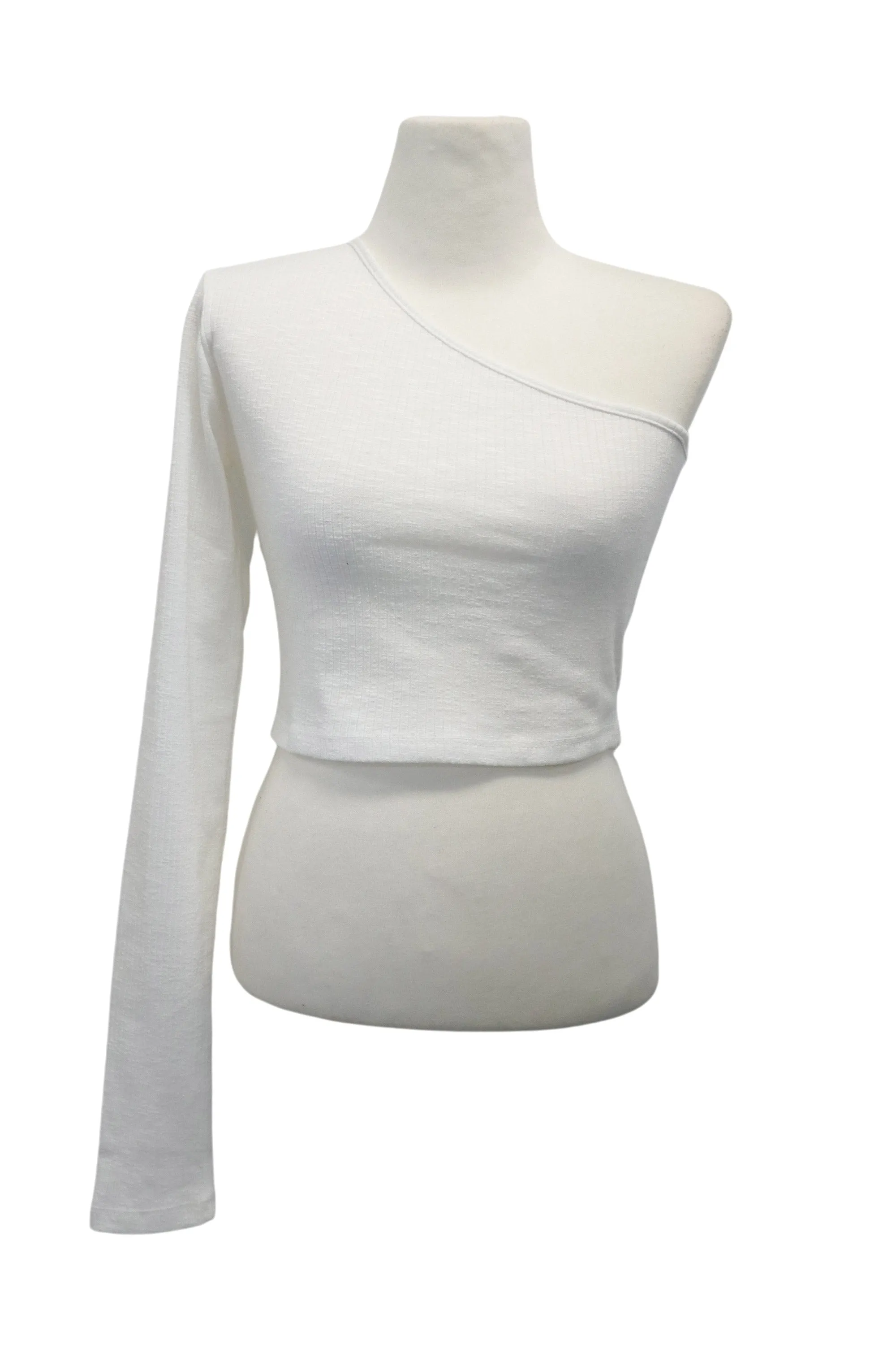 Valen One Shoulder Crop Top