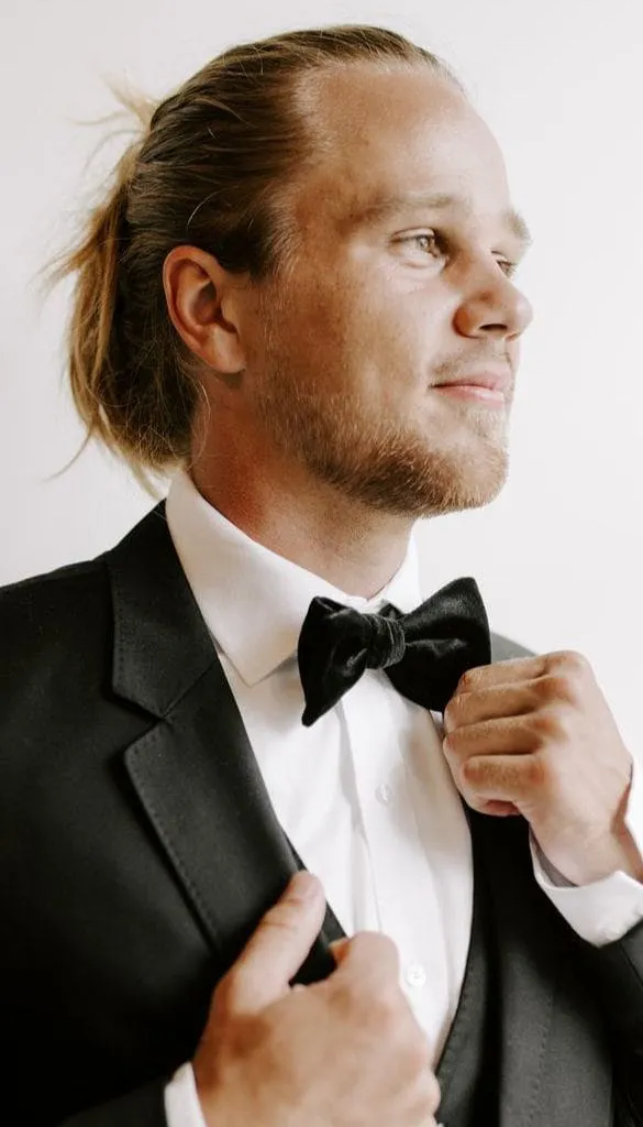Velvet Bow Tie