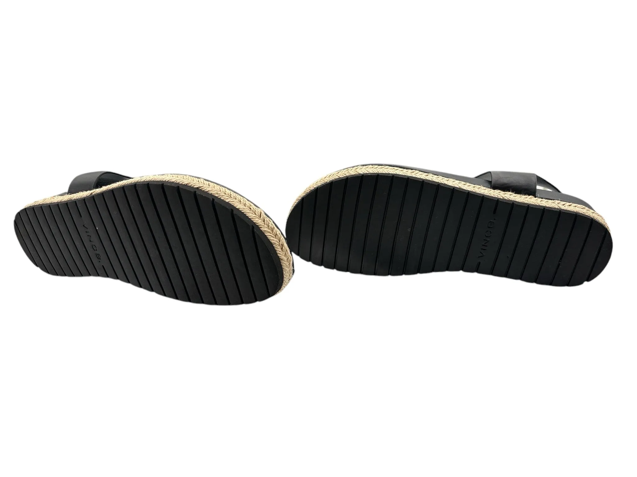 Vince Black Shoe Size 8 Sandals