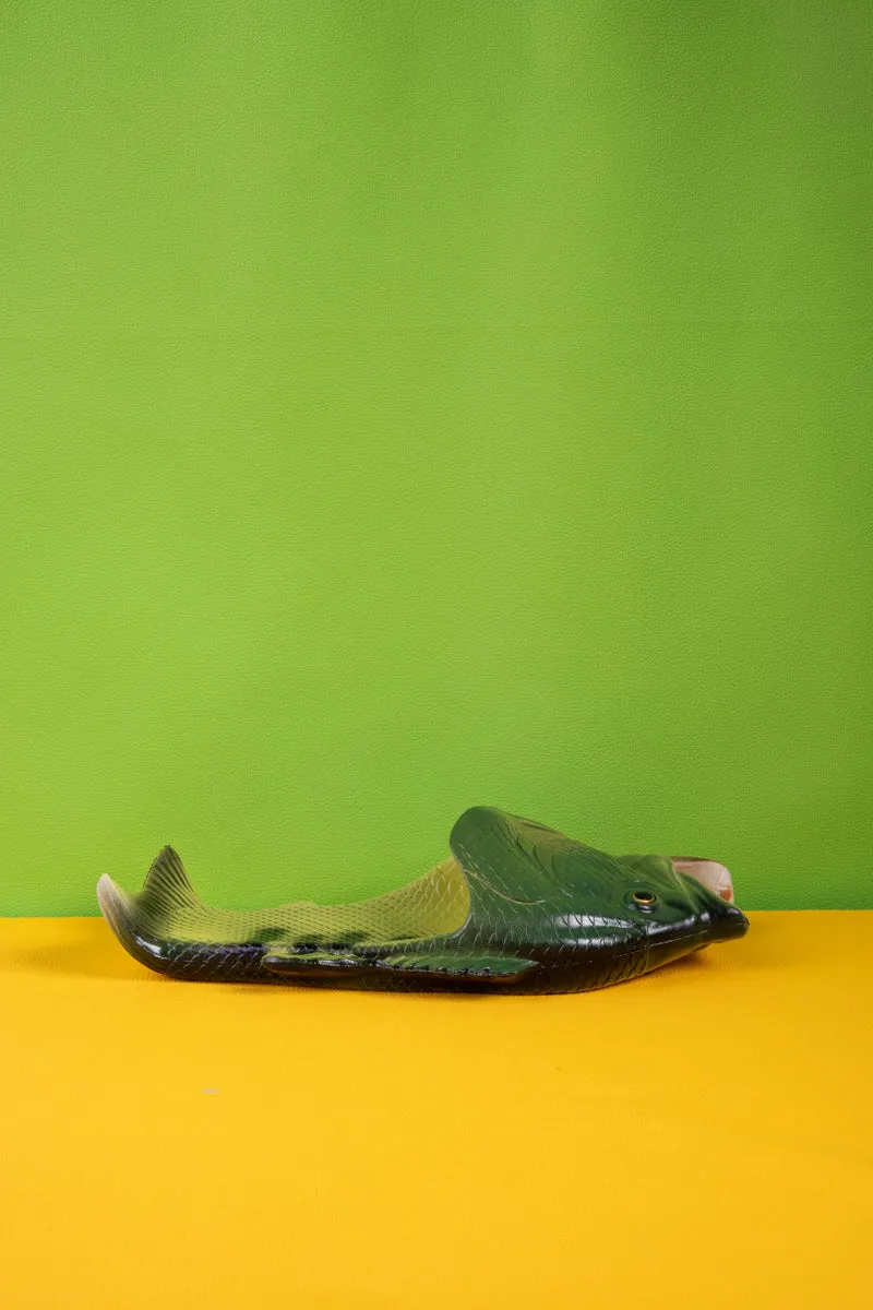 Walk Like Swimming Fishes Sandal - Green