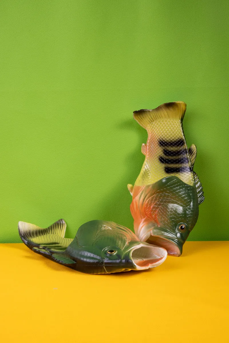 Walk Like Swimming Fishes Sandal - Green