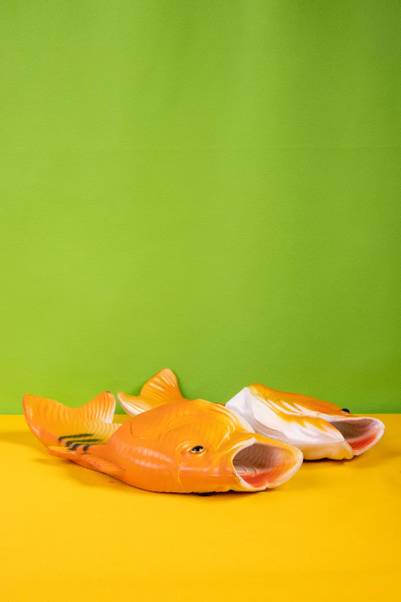 Walk Like Swimming Fishes Sandal - Orange