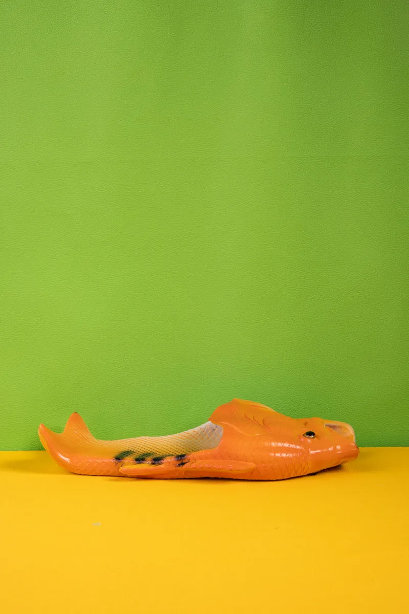 Walk Like Swimming Fishes Sandal - Orange