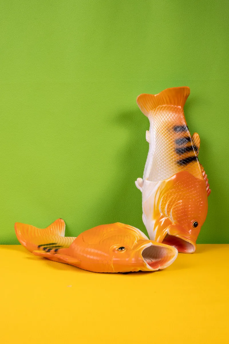 Walk Like Swimming Fishes Sandal - Orange