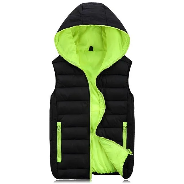 West Louis™ Autumn Hooded Winter Vest