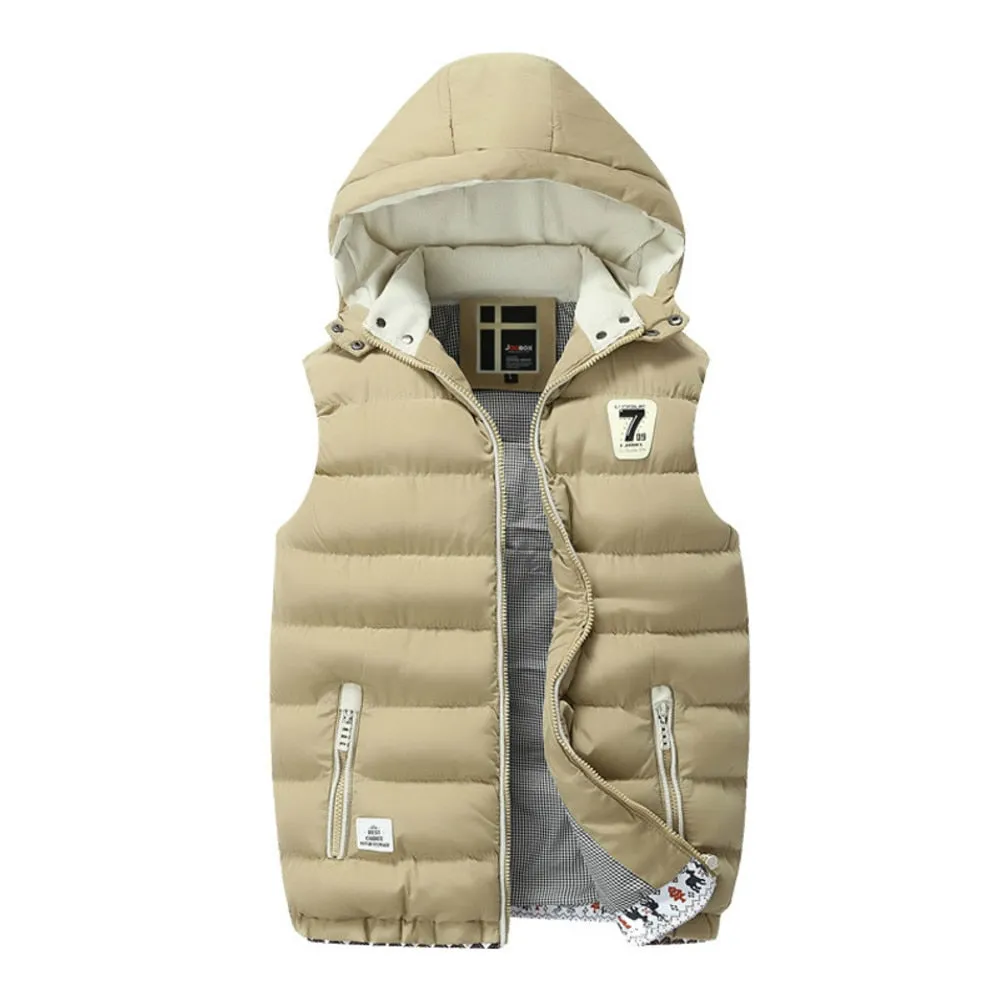 West Louis™ Cotton-Padded Sleeveless Jacket