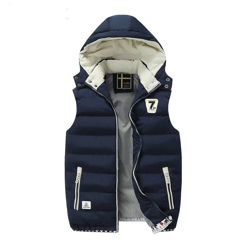 West Louis™ Cotton-Padded Sleeveless Jacket