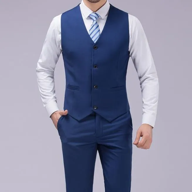 West Louis™ - Luxury Slim Fit 3-pieces Suit(Jacket Vest Pants)