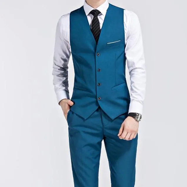 West Louis™ - Luxury Slim Fit 3-pieces Suit(Jacket Vest Pants)