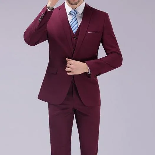 West Louis™ - Luxury Slim Fit 3-pieces Suit(Jacket Vest Pants)