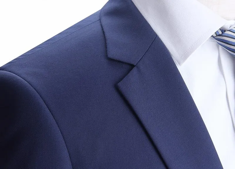 West Louis™ New York Slim Fit One Button Suit ( Blazer   Pants)