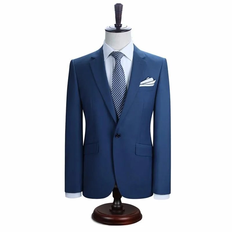 West Louis™ New York Slim Fit One Button Suit ( Blazer   Pants)