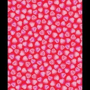 Whole Lotta Love by Benartex SWEET HEARTS/RED