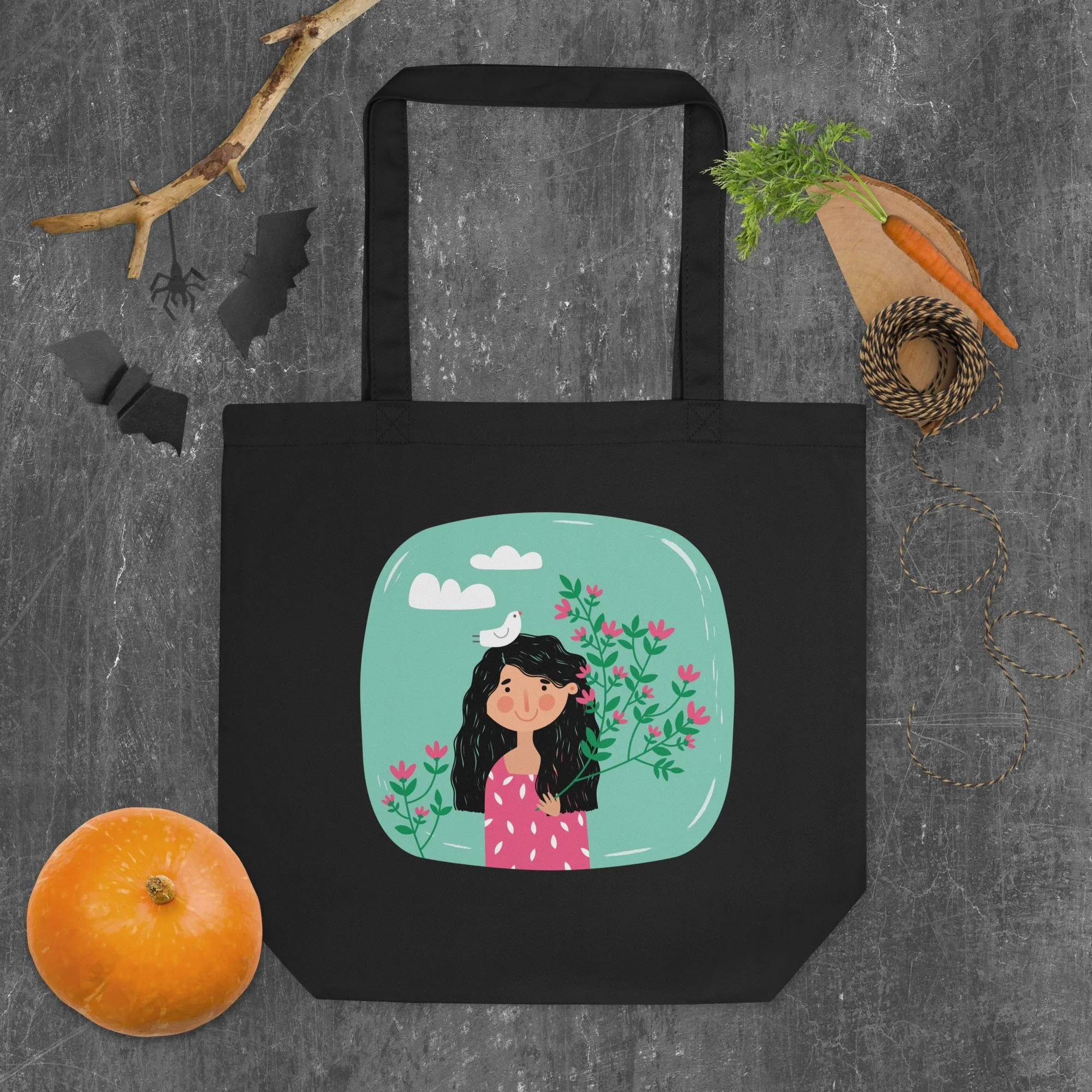 WIDE AWAKE Shopping Tote Bag