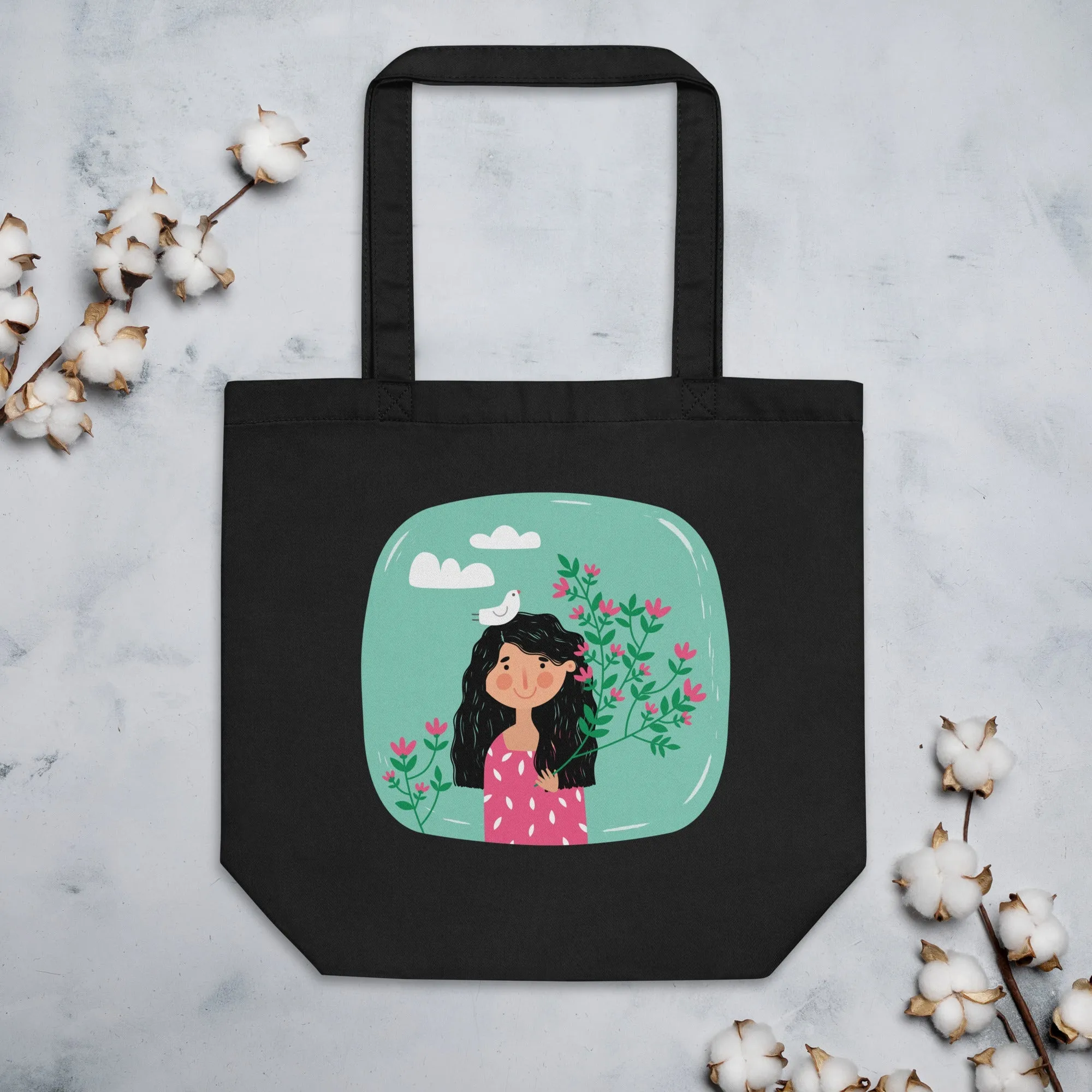 WIDE AWAKE Shopping Tote Bag