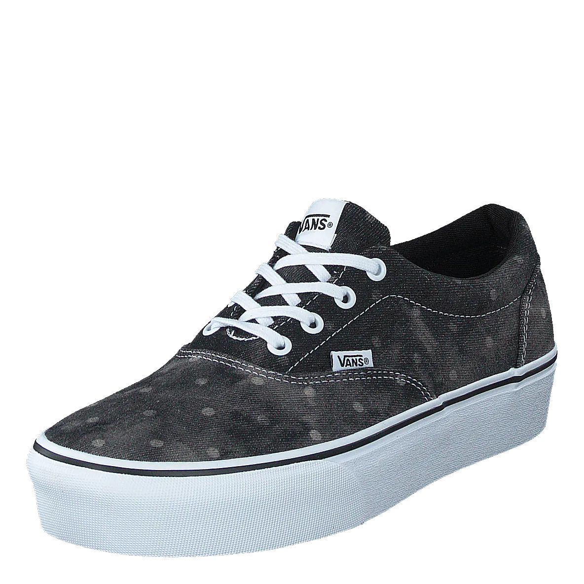 Wm Doheny Platform (denim Dots) Black/white