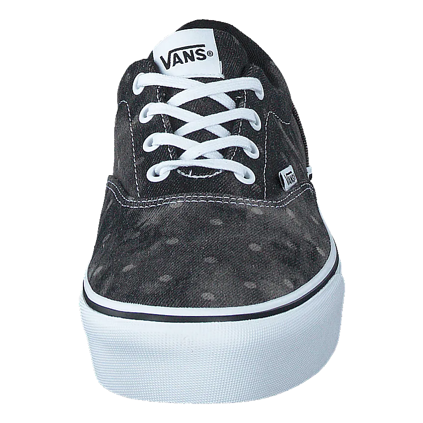 Wm Doheny Platform (denim Dots) Black/white
