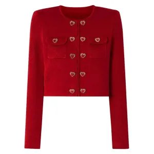 Women Knitted Cardigan Jacket   Pleated Short Skirt Two Pieces Skirt Suit