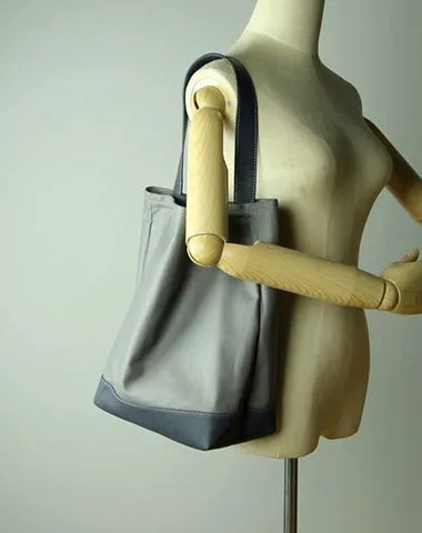 Womens Blue Nylon Shoulder Tote Bags Best Nylon Tote Handbag Shopper Bags Purse for Ladies
