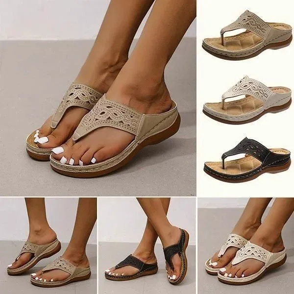 Women's Flip Flops with Arch Support Lightweight Sandals