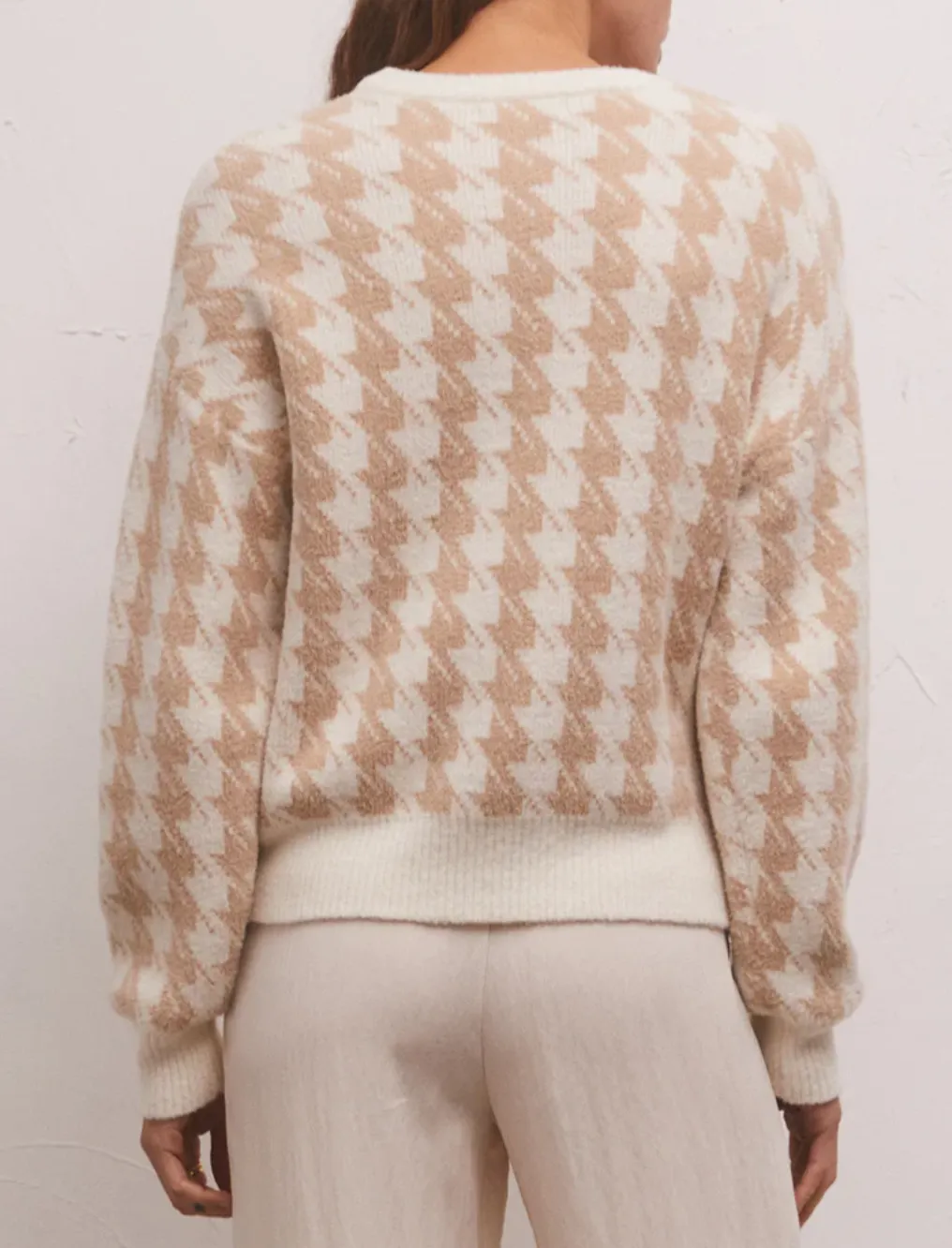 Z Supply Cedar Houndstooth Sweater